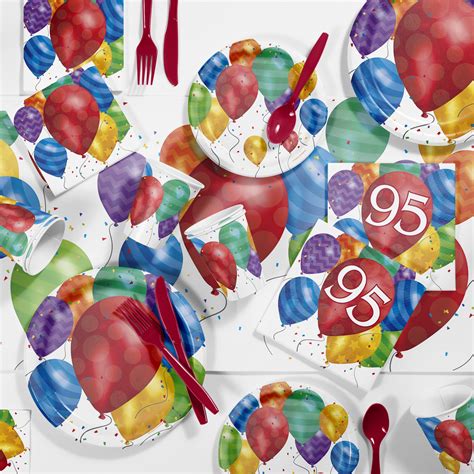 party balloons and supplies